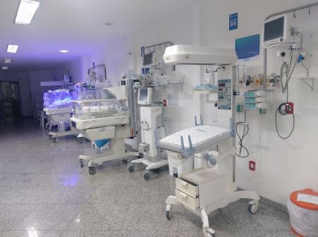 Visita a Maternidade do Hospital São José do Avaí