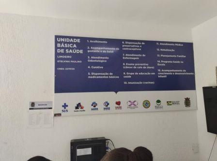 Visita de fiscalização na Unidade Básica de Saúde Limoeiro - Etelvina Paulino
