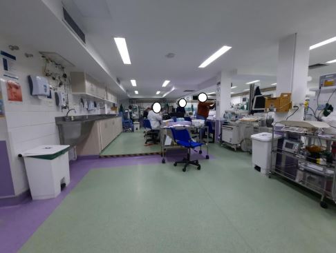 Visita a UTI Neonatal do Hospital Estadual Azevedo Lima 