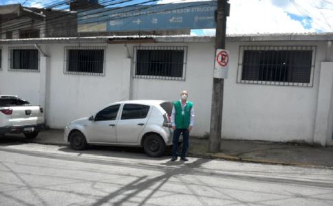 Visita de fiscalização na unidade de Saúde da Família de Rosário